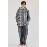 ボンディングフーデッドチェックシャツ | RODEO CROWNS WIDE BOWL | 詳細画像18