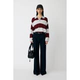 BORDER KNIT ポロ | MOUSSY OUTLET | 詳細画像17 