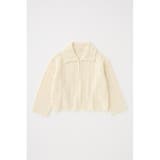 O/WHT1 | OPEN COLLAR ニット | MOUSSY OUTLET