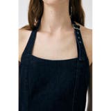 HALTER STRAP デニムドレス | MOUSSY OUTLET | 詳細画像10 