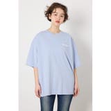 SAX | エンボスロゴVネックTシャツ | RODEO CROWNS WIDE BOWL