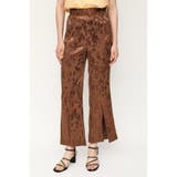 FRONT SLIT SHINY FLOWER パンツ | SLY OUTLET | 詳細画像11