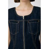 WAIST FIT デニムベスト | MOUSSY OUTLET | 詳細画像16