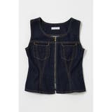 WAIST FIT デニムベスト | MOUSSY OUTLET | 詳細画像20