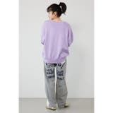 スウェットライク2wayネックニットトップス | RODEO CROWNS WIDE BOWL | 詳細画像16 