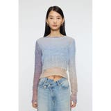 GRADATION CROPPED KNIT トップス | MOUSSY OUTLET | 詳細画像8 