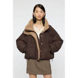 BRN | STAND COLLAR PUFFER ジャケット | MOUSSY OUTLET