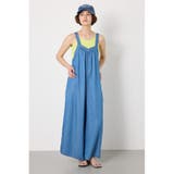 Thickness DENIMギャザーサロペット | RODEO CROWNS WIDE BOWL | 詳細画像12 