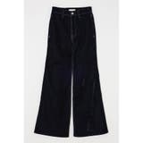 NVY | VELVET LONG LEG フレア | MOUSSY OUTLET