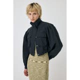 L/BLK1 | CROPPED CARGO ジャケット | MOUSSY OUTLET