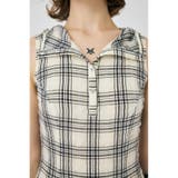 HOODIE SLEEVELESS CHECK ドレス | MOUSSY OUTLET | 詳細画像8