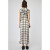 HOODIE SLEEVELESS CHECK ドレス | MOUSSY OUTLET | 詳細画像5