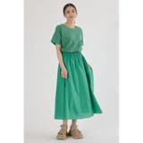 異素材切替ワンピース | RODEO CROWNS WIDE BOWL | 詳細画像3