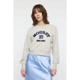 T.GRY | MOUSSY F/LEATHER PATCH プルオーバー | MOUSSY OUTLET