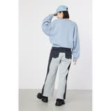 配色ステッチカレッジニットトップス | RODEO CROWNS WIDE BOWL | 詳細画像26 