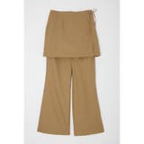 SKIRT LAYERED FLARE パンツ | MOUSSY OUTLET | 詳細画像1 