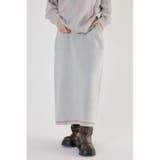 L/T.GRY1 | スウェットライクスカート | RODEO CROWNS WIDE BOWL