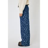 FLORAL WIDE ストレートデニム | MOUSSY OUTLET | 詳細画像7