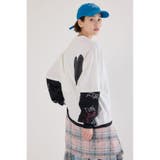 ハートフェイクレイヤードトップス | RODEO CROWNS WIDE BOWL | 詳細画像4 