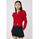 RED | BUTTON UP ニットカーディガン | MOUSSY OUTLET