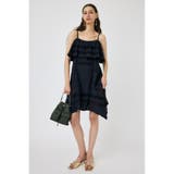 BLK | RUFFLED MINI ドレス | MOUSSY OUTLET