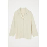 ECRU | OVERSIZED NOTCH COLLAR シャツ | MOUSSY OUTLET