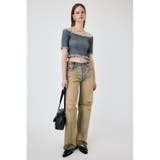 BLU | MIDRISE ストレートデニム | MOUSSY OUTLET