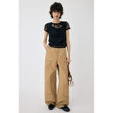 LACE LAYERED OPEN NECK トップス | MOUSSY OUTLET | 詳細画像2 