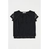 LACE LAYERED OPEN NECK トップス | MOUSSY OUTLET | 詳細画像7 