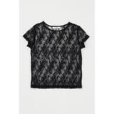 LACE LAYERED OPEN NECK トップス | MOUSSY OUTLET | 詳細画像8 