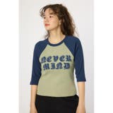 ダメージアップリケラグランリブ Tシャツ | RODEO CROWNS WIDE BOWL | 詳細画像19