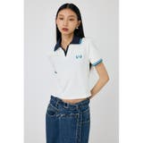 O/WHT1 | DOUBLE COLLAR PILE SKIPPER Tシャツ | MOUSSY OUTLET