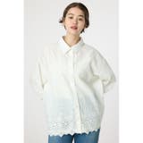 スカラップシャツ | RODEO CROWNS WIDE BOWL | 詳細画像1 