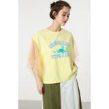 チュールスリーブカレッジTシャツ | RODEO CROWNS WIDE BOWL | 詳細画像22