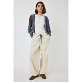 SHEER PANEL LACE UP パンツ | MOUSSY OUTLET | 詳細画像3 