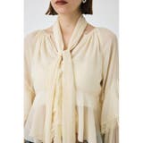 LACE TRIM TIE ブラウス | MOUSSY OUTLET | 詳細画像16