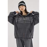 BLK | (THRASHER) デニムフードブルゾン | RODEO CROWNS WIDE BOWL