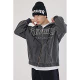 (THRASHER) デニムフードブルゾン | RODEO CROWNS WIDE BOWL | 詳細画像10 