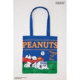 BLU | (PEANUTS)ダブルフェイストートバッグ | RODEO CROWNS WIDE BOWL