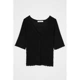 FRONT BUTTON KNIT カーディガン | MOUSSY OUTLET | 詳細画像4
