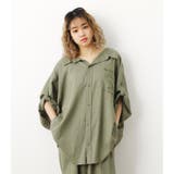 KHA | オーバーリネンシャツ | RODEO CROWNS WIDE BOWL