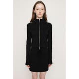 BLK | KNIT TRACK SIDE LINE ショートスカート | SLY OUTLET