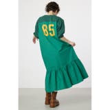 カレッジ 切替 パフスリーヴ ワンピース | RODEO CROWNS WIDE BOWL | 詳細画像10