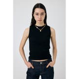 BLK | SUVIN GIZA SLEEVELESS トップス | MOUSSY OUTLET