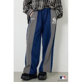 NVY | (MLB)ドッキングトラックパンツ | RODEO CROWNS WIDE BOWL
