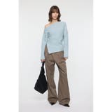 ASYMMETRY RIB ニット | MOUSSY OUTLET | 詳細画像10