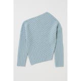 ASYMMETRY RIB ニット | MOUSSY OUTLET | 詳細画像13
