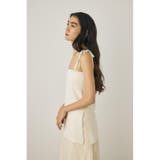 ニットキャミチュニック リサイクルポリエステル使用 | MOUSSY OUTLET | 詳細画像5 