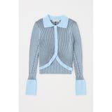 L/BLU1 | RIB KNIT カーディガン&キャミ | MOUSSY OUTLET