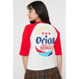 RED | Orion BeerxRCSラグラン5分トップス | RODEO CROWNS WIDE BOWL